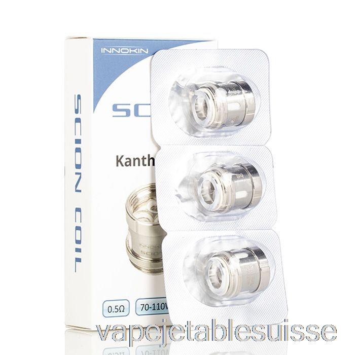 Vape Suisse Innokin Scion Plexus Bobines De Remplacement Bobines Scion 0,5ohm (non Zénith)